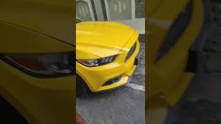 Yellow Mustang  || Mustang GT || #youtube #mustang #gtcar #brazil #racing