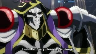 Fun time between Overlord and demiurge - Best anime moments - Anime Kingdom