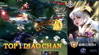 top 1 diao chan hok | Honor of Kings Gameplay