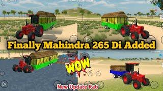 Finally Mahindra 265 Di Added  In Indian Vehicles Simulator 3D Me Aa Gya Mahindra 265 Di 