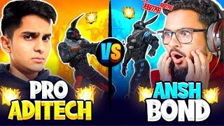 Ansh Bond Vs Aditech In Free Fire  - औक़ात Ki Baat  - Free Fire Max