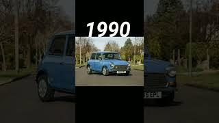 evolution of mini Cooper 1960 vs 2023 model #shorts #trending