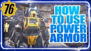 How to Use Power Armor In Fallout 76 Beginners guide!