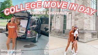 COLLEGE MOVE IN VLOG 2020 // moving in + coming back in a week at IU