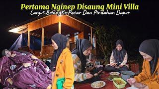 Eps 37 Renov DAPUR KESAYANGAN !! Nyobain Nginep Di Saung Mini Villa