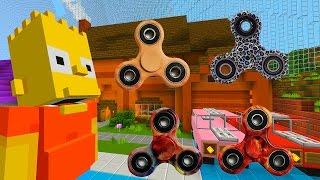 Bart Gets A Fidget Spinner  | The Simpsons | Minecraft Xbox [63]