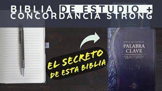 Reseña  | Biblia de Estudio PALABRA CLAVE con DICCIONARIOS HEBREO y GRIEGO  CONOCELA 