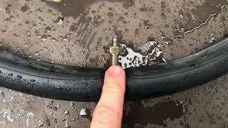 How to replace an English valve assembling and disassembling a Dunlop woods valve DIY