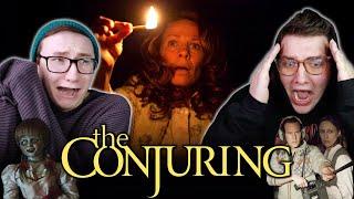 THE CONJURING *REACTION* INVESTIGATING THE WARREN FILES! (MOVIE COMMENTARY)