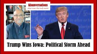 Trump Wins Iowa: Political Storm Ahead