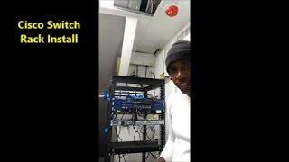 Cisco Switch install for CCTV