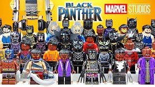 Black Panther Infinity War & Civil War Unofficial LEGO Minifigure Collection 2018