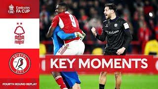 Nottingham Forest v Bristol City | Key Moments | Fourth Round Replay | Emirates FA Cup 2023-24