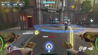 Overwatch | Uprising/Insurrection Event D.Va Gameplay (Hard)