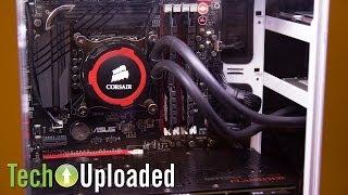 Install a Corsair H105 as push-pull in NZXT H440 plus white LED upgrade