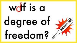 What is a degree of freedom?