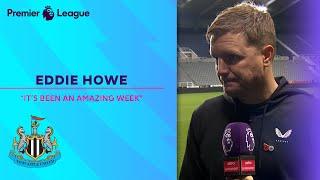 Eddie Howe is hoping Newcastle MAINTAIN their current momentum! | Astro SuperSport