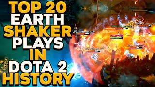 TOP 20 BEST EARTHSHAKER MOMENTS IN DOTA 2 HISTORY