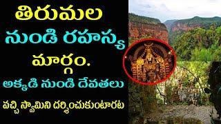 Tirumala Tirupathi Inside Story | Unknown Facts in Telugu