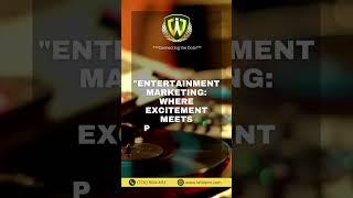 Where excitement meets promotion.  #EntertainmentMarketing #CreatingWonder