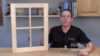 Infinity Cutting Tools - Using Window Sash Bits (55-801)