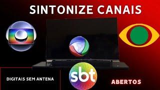 Sintonize canais abertos digitais sem antena