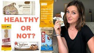 HEALTHY PROTEIN BARS | What's Actually Healthy and Who's Tricking You!