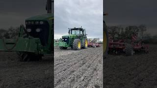 8320R mit Horsch Terrano 5fm, am Limit!#viralvideo #horsch #johndeere #agriculture #farmlife