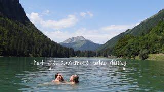 a girls trip to france: summer in the mountains.