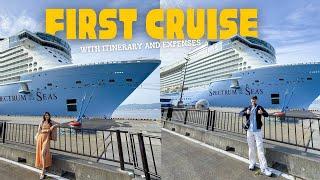our first cruise + Royal Caribbean Spectrum of the Seas experience + with itinerary and expenses