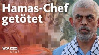 Israelisches Militär hat Hamas-Chef Sinwar getötet: „Anfang vom Ende“? | WDR aktuell