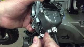 Installing Extended Air Fuel Screw Mikuni VM22 and PZ30