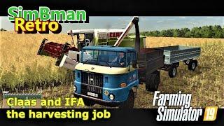 Claas and IFA - the harvesting job / FS19, LS19 Farming Simulator 19