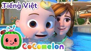 Bài Hát Bơi Lội - CoComelon Songs | Phim hoạt hình thiếu nhi | Moonbug Tiếng Việt