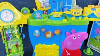 8 Minutes Satisfying with Unboxing Peppa Pig Kitchen Playset | Peppa Cooking Toys ASMR | Review Toys