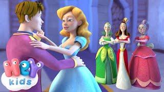 Cinderella story for kids | Cinderella cartoon | Bedtime stories for toddlers - HeyKids
