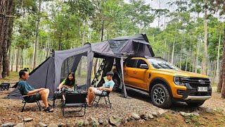 Camping Keluarga di CAMPERVAN COZYLAND, Bandung | Jalan-jalan ke BUKIT STRAWBERRY