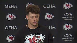 Chiefs quarterback Patrick Mahomes discusses 19-17 win over Raiders