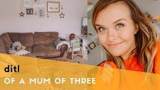 DAY IN THE LIFE OF A MUM / MOM - THREE KIDS & A POORLY MUM #ad