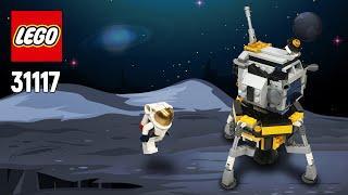 Lunar Lander (31117) from Space Shuttle Adventure | Speed Build | Rainbow LEGO Build