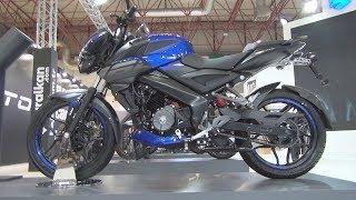 Bajaj Pulsar NS160 Blue (2019) Exterior and Interior