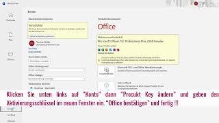 Office 2024 Professional Plus Installation Anleitung