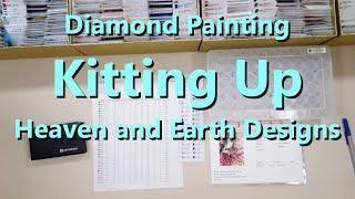 Diamond Painting Kitting Up - Heaven and Earth Designs