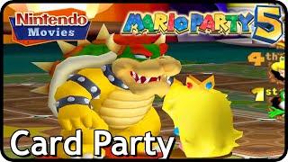 Mario Party 5 - Card Party (4 Players, Mario vs Yoshi vs Peach vs Daisy)