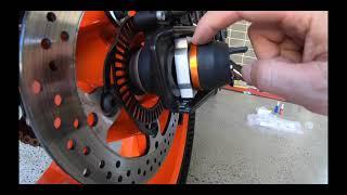 KTM 890 Duke R NiceCNC Wheel Fork Protection