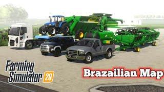 Brazailian Map In Fs20 || 4U Farming