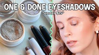 The BEST Affordable One & Done Eyeshadows 