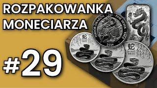 SREBRNE smoki i węże - Rozpakowanka Moneciarza #29