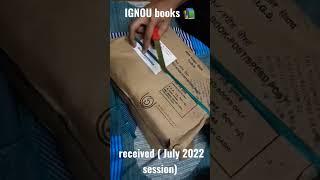 IGNOU has started to delever its books of July 2022 session.