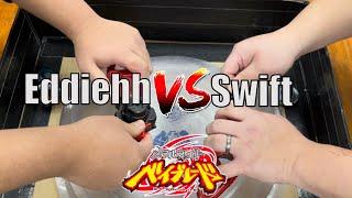 Eddiehh vs SwiftMFB ULTIMATE Beyblade Battle! #beyblade #beyblademetalfight #beybladeburst